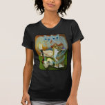 Summoning Old Friends Ghost Cats Gothic T-Shirt t-shirts