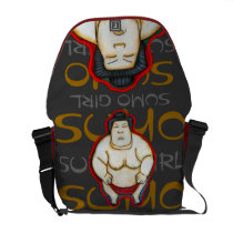 SUMO GIRL Rickshaw Messenger Bag