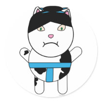 Sumo Kitty Sticker