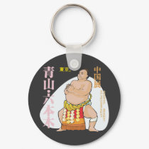 Sumo Warrior keychains