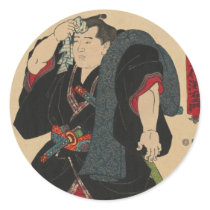 Sumo Wrestler Somagahana Fuchiemon Sticker