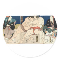 Sumo Wrestling 1860 Sticker