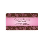 Sumptuous Paisley Address Labels