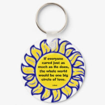 sun_29, If everyonecared just asmuch as He does... keychains by teleteddy sun_29, If everyonecared just asmuch as He does... keychains