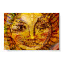 Sun Abstract posters