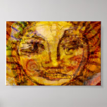 Sun Abstract Print