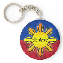 Sun and 3 Stars Keychain