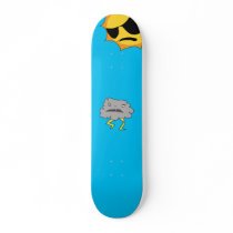 Sun and Cloud Deck skateboards by Cat_Lovin Sun and Cloud Deck skateboards