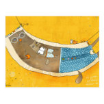 Sun and Friends Postcard by Krize
