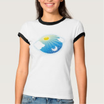 Sun e camisa da boneca da lua (cabida) t - shirts by mariayeoshen Sun e camisa da boneca da lua (cabida) t - shirts