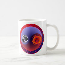 Sun and Moon in Balance Coffee Mug