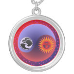 Sun and Moon in Balance Yin Yang Necklace