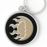 Sun and Moon Key Chain