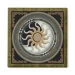 Sun and Moon Pagan Wheel magnets