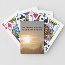 Sun and Moon Poker Cards