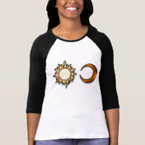 Sun and Moon t-shirts by String_Theory Sun and Moon t-shirts