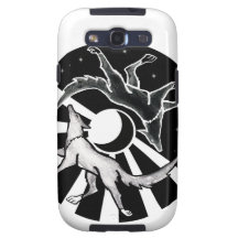 Sun and Moon Wolves Galaxy S3 Cases