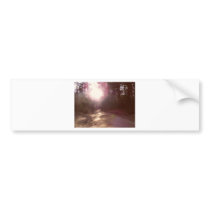Sun and road bumper stickers