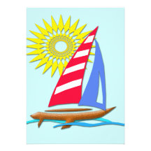 Sun and Sails Invites