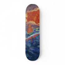 sun and surf skate board deck