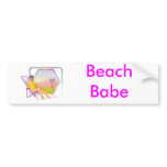 Sun bather bumper stickers