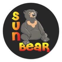 Sun Bear Sticker