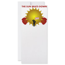 Sun Beatdown Custom Rack Cards