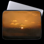 Sun Behind Clouds Computer Sleeve