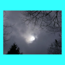 sun behind the clouds posters