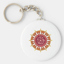 Sun Bird 4 Keychain