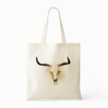 sun bleached steer skull bags
