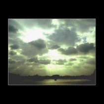 sun burst postcards
