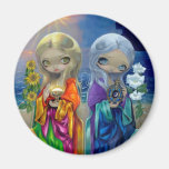 "Sun Child and Moon Child" Magnet magnets