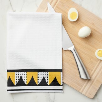 Sun City Monogram #2 (Kitchen Towel)