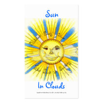 Sun Clouds Series #2 business cards
