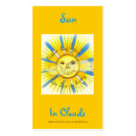 Sun Clouds Series #4 Business Card Template