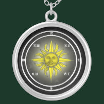 Sun Compass Pendant necklaces