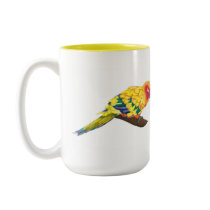 Sun Conure Mug by Pandion Sun Conure Mug