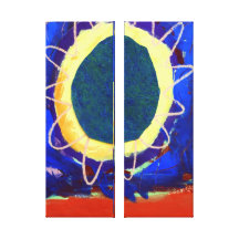 Sun Diptych Canvas Prints