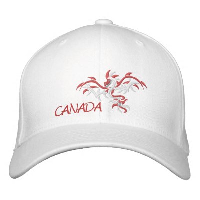 sun dragon Canada, Embroidered Hat by PeteMcGXD