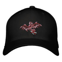 sun dragon embroidered hats by PeteMcGXD sun dragon embroidered hats