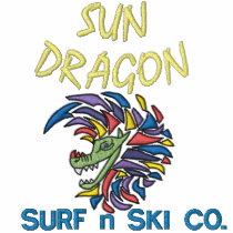 Sun Dragon Surf n ski Polo Shirt