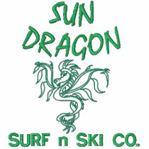 Sun Dragon Surf n ski embroidered shirts