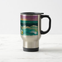 Sun Drama in the Ocean Waves Seascape Mugs