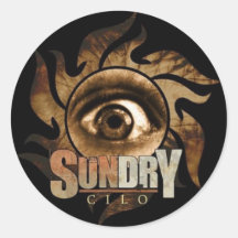 Sun Dry Cilo Circle Sticker