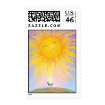 Sun & Earth Postage