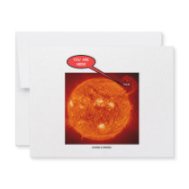 Sun Earth You Are Here (Astronomy Humor) invitations by wordsunwords Sun Earth You Are Here (Astronomy Humor) invitations