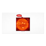 Sun Earth You Are Here (Astronomy Humor) Photo Card Template