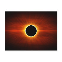 Sun Eclipse postcards