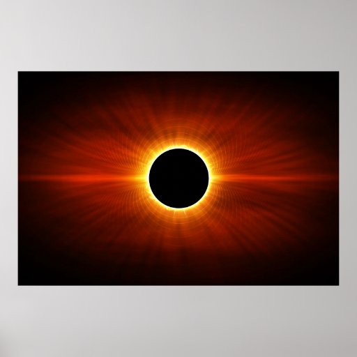 Sun Eclipse Poster